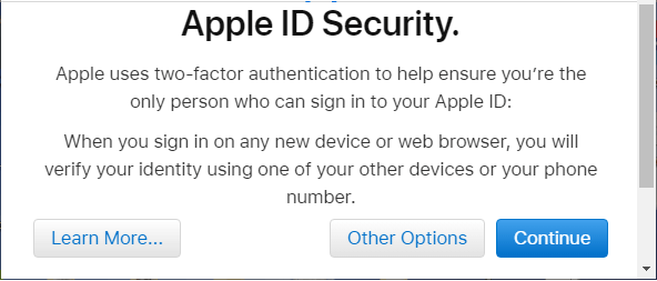 设置 Apple ID 安全性
