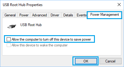 允许计算机关闭此设备以节省 Windows 10 中的电源选项