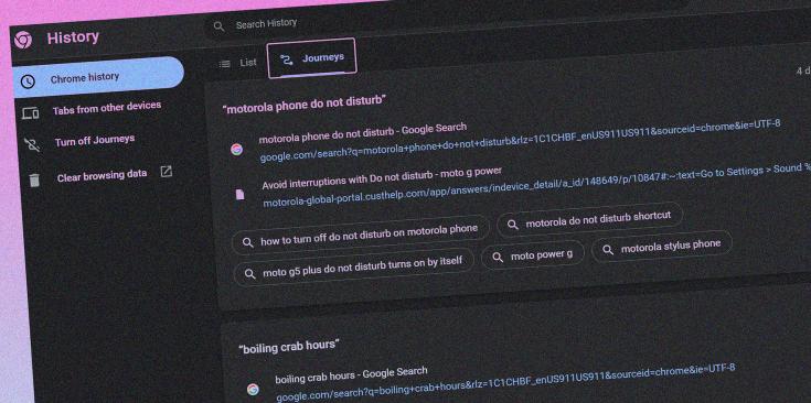 谷歌Chrome浏览器新功能将优化您的搜索历史记录