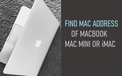 查找苹果笔记 本、MacMini或iMac的MAC电脑地址