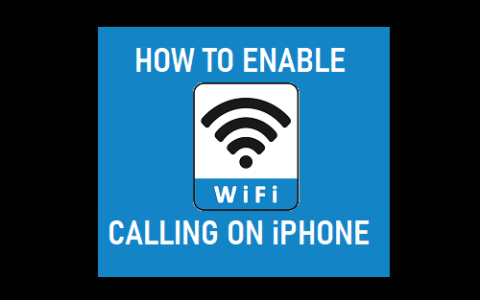 如何在iPhone上启用WiFi通话（苹果设置网络通话）