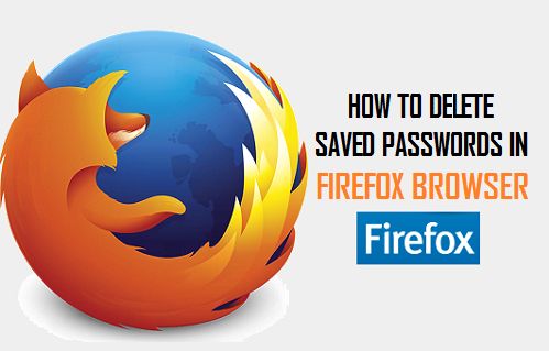 删除 Firefox 浏览器中保存的密码