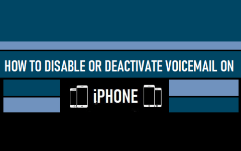 如何在苹果iPhone上禁用或停用语音邮件