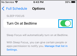使用 Health App 在 iPhone 上打开就寝时间