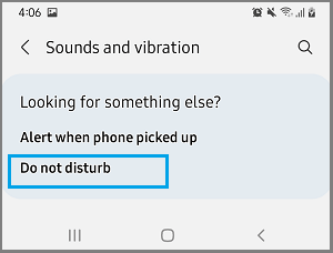 Android 中的请勿打扰模式设置选项