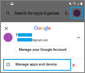 在 Google Play 商店中管理应用和设备选项