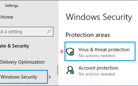 暂时和永久禁用Microsoft Defender