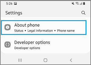 关于 Android 设置屏幕上的电话选项卡