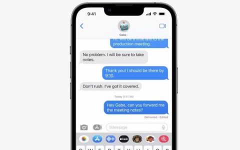 为什么在iOS16上编辑和取消发送iMessages时要小心
