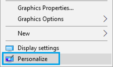 Windows 10 中的个性化桌面选项