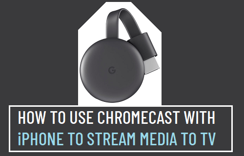 使用 Chromecast 和 iPhone 将媒体流式传输到电视