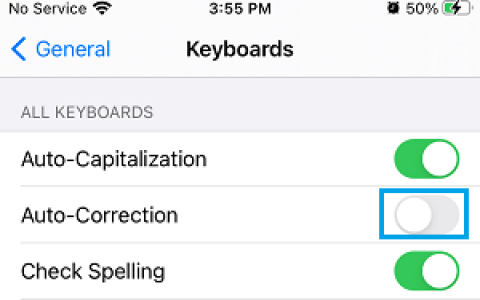 如何在苹果iPhone和iPad上关闭自动更正