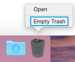 在 Mac 上清空废纸篓