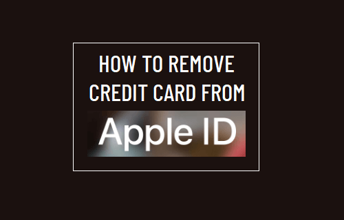 从 Apple ID 中删除信用卡
