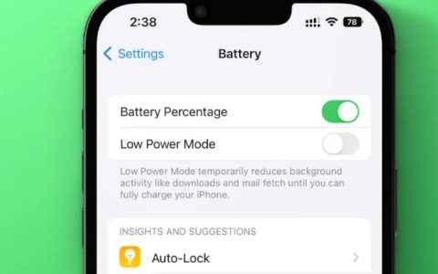 ios16怎么不显示电量百分比（iPhone13电量百分比设置）