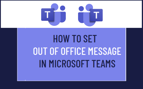 如何在Microsoft[微软]Teams中设置外出消息