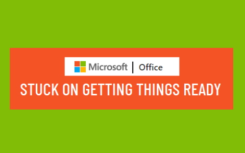 微软Office一直卡在即将准备就绪，修复教程