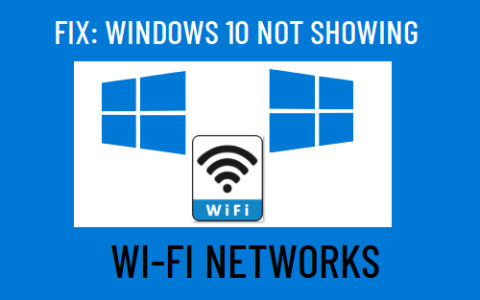 Windows11/10网络连接找不到wifi，不显示wifi列表修复