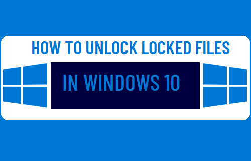 在 Windows 10 中解锁锁定的文件