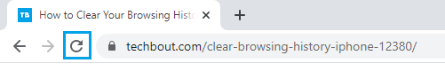刷新 Chrome 浏览器