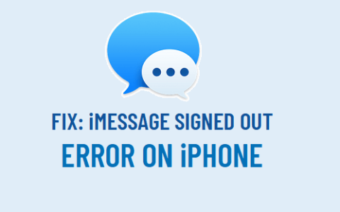 如何修复iPhone上的iMessage退出错误