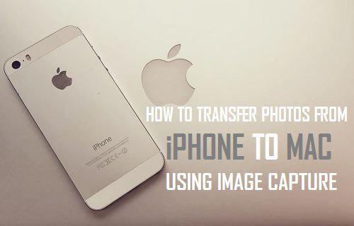 使用 Image Capture 将照片从 iPhone 传输到 Mac