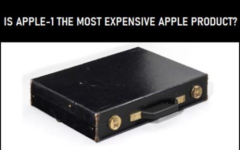 有史以来最昂贵的苹果产品（售价为905,000美元）