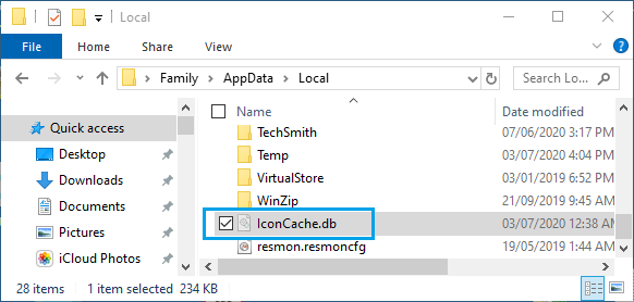 在 Windows PC 上删除应用程序图标缓存