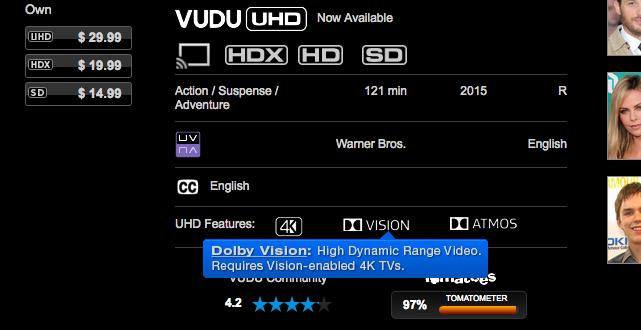 HDR格式大战：HDR10和杜比视界有何区别？