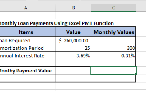 Excel PMT函数的使用方法（PMT图文教程）