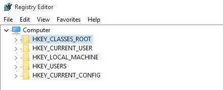 打开 HKEY_CLASSES_ROOT 文件夹