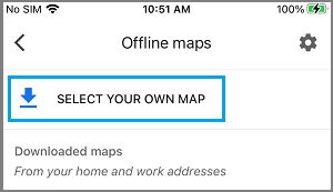 在 Google 地图中选择您自己的地图选项