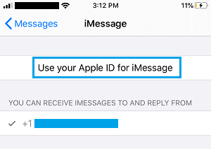 使用您的 Apple ID 在 iPhone 上登录 iMessage