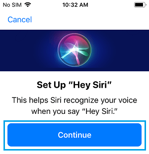 在 iPhone 上设置嘿 Siri 弹出窗口