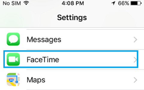 如何修复FaceTime在iPhone上不起作用