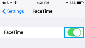 在 iPhone 上打开 FaceTime
