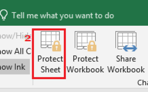 如何在Excel中锁定单元格以保护它们