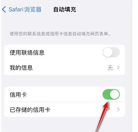 如何在苹果Safari中禁用自动完成