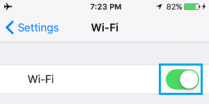 在 iPhone 上启用 WiFi