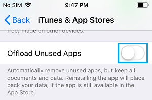 在 iPhone 上禁用卸载未使用的应用程序功能