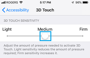 在 iPhone 上调整 3D Touch 灵敏度