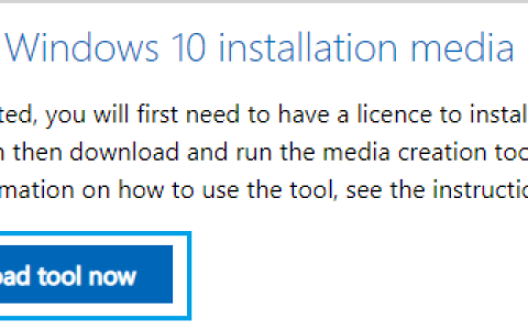 如何下载Windows10系统ISO文件（磁盘映像）