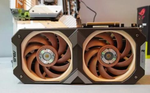 华硕GeForce RTX 4080 Noctua版，显卡评测酷炫且静音