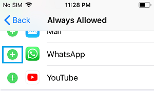 在 iPhone 上始终允许使用 WhatsApp