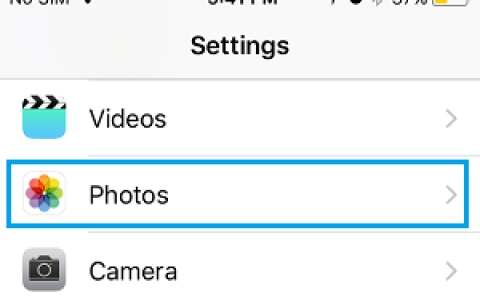 如何在iMessage中禁用iCloud照片链接