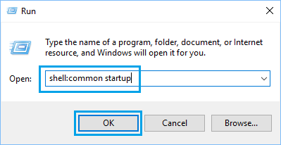 打开运行外壳：Windows 10 中常见的启动文件夹位置