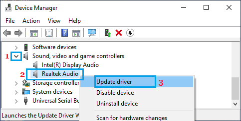 在 Windows PC 上更新音频设备驱动程序
