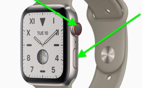 Apple Watch死机，如何强制重启或硬重置苹果手表