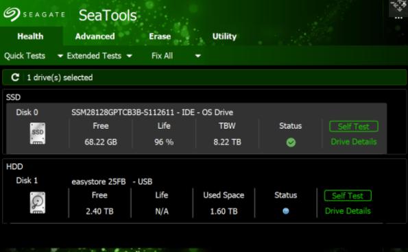 如何在Win10/11中检查SSD运行健康状况