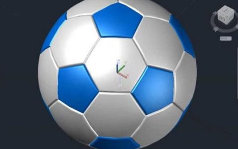 如何在Illustrator中创建3D足球，简单制作教程